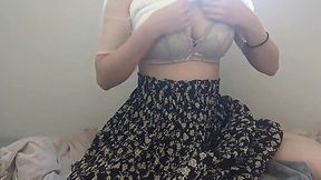 Got home, couldn't shake this horny feeling, so I fucked my hand right on the blanket