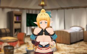 Flee, My Elven Ninja! 3D Gameplay Part 2 - Lizet's Training and Exploration Begins