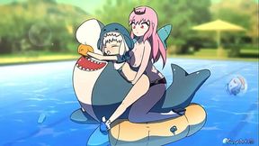 Calliope pegs gawr gura animation by Gaspr