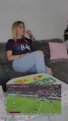 Littleangel84 - Je perturbe mon caméran pour qu'il lache le match de foot et me casse le cul !