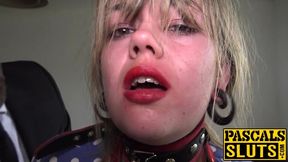 Chubby British beauty Madison Stuart takes a rough, relentless pounding