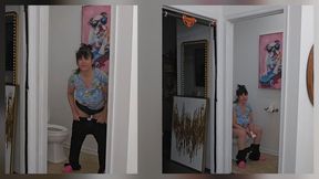 A TRIO OF FOUND TOILET CLIPS