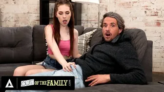 Young college girl gets pussy and ass pounded hard by stepdad
