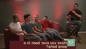 Men: American Man's Twink Party with Four Friends