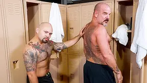 Jack Dyer JD Travis Get Wild in Steamy Locker Room Ride – Hot Older Gays