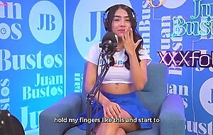Little kinky colombian mayraoficial cums on the sybian machine - juan bustos podcast