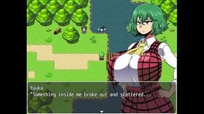 Uma linda mulher de cabelo verde quer a minha ajuda - Yuuka - Scattered Fragments Of The Yokai - Parte 1 - [Good Ending]