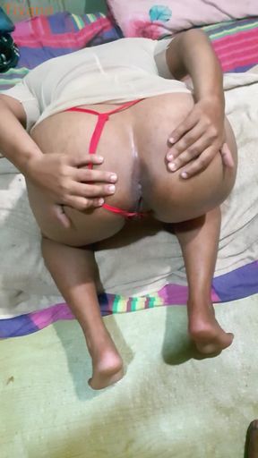 Hotwife Dirty Tolk and Fucked Hard Missionary at Kitchen