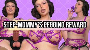 Step-Mommy's Strap-On Femdom Pegging Reward POV