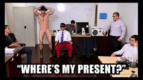 GRAB ASS - Lance Hart&rsquo_s Big Birthday Surprise At The Office