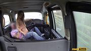 I cum over her ass after fucking her tight pussy - Fake Taxi