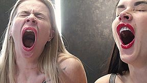 Mega Yawning lesbians (1920x1080 HD) MP4