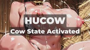 HUCOW - Cow State Activated - Heat Rising – Diary of a Desperate Heifer - The moment it takes me again and I stop being just me