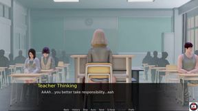 Public Sex Life - Teacher Is Masturbating in Class