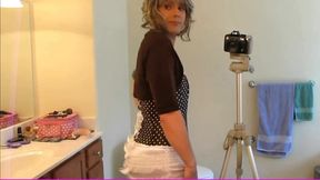 Big Cock Handjob for Crossdresser Samantha 2