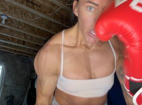 Protect Your Neck, Bitch: Intruder Boxing Beatdown