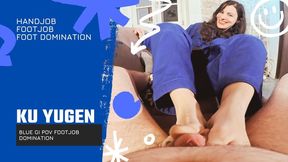 Ku Yugen blue gi POV footjob domination