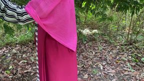 I Found My Neighbor Alone in the Forest and Started Fucking