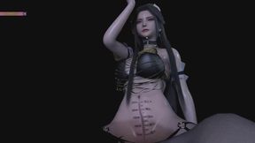 Beauty maid seduce ride - 3D Animation