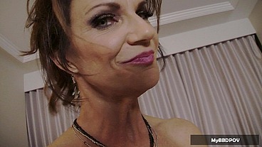 Busty Cougar Deauxma's RAMMED By My BBC In POV