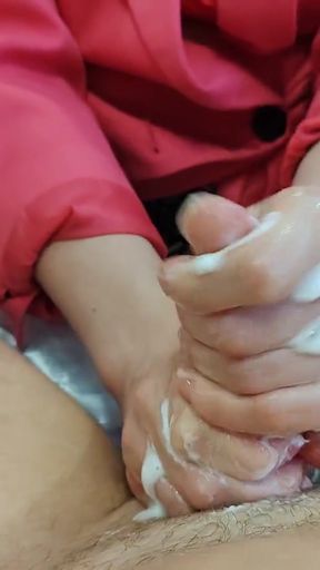 Fuchsia Jacket Slut Strikes Back - 45 Minutes of Ruined Pleasure + Second Cumshot   Clip 3