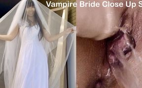 Vampire Bride Close up Squirts