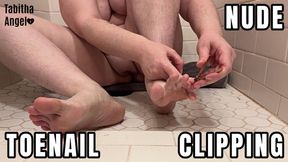 Nude Toenail Clipping MP4