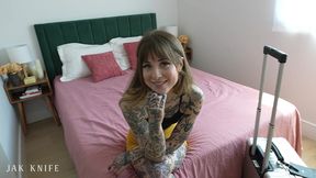 my girlfriend s hot tatted sister begs for a creampie - awlivv