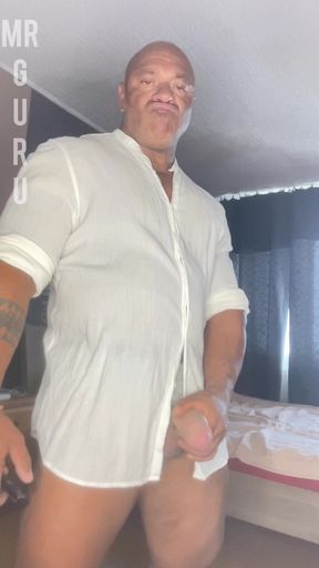 Slow Handjob. Mr Guru Wank