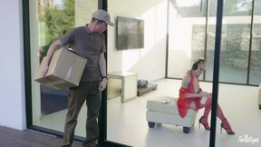 Blonde Euro Ignites Wet Passion with a Steamy Outdoor Sensual Scene