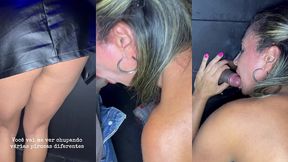 parte 1: muita putaria na casa de swing: belinha deu no pelo, levou gozada na boca e na buceta e fez o corno limpar a porra com a lingua