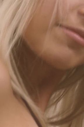 Caught Sexy Blondes Scene 3: Blonde Babe in Bikini Enjoys Final Facial