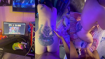 FULL VIDEO!! I fulfilled my boyfriend's fantasy; his sexy superheroine came out of the screen - KLOELAMARAVILLA