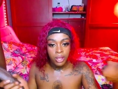 Ebony Babe Sucks BBCs Live Part2