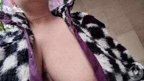 4k public flashing outdoor tits walking around streets