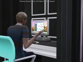 Sexy Step Mamma Seduces Shy Boyfriend - sims 4 - CG Animation