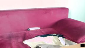 ”Dirty Tart Farting While Fingering Her Anus”