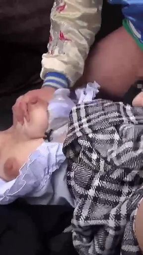 Aphrodisiac in Front of Your Loved One. She Gets Fucked Live Even Though It's Her Ovulation Day! 3