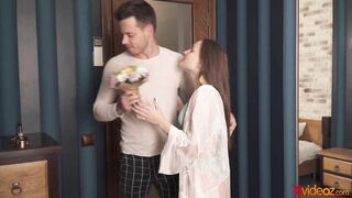 18videoz - Baby Mamby - Amazing fuck with perky teeny