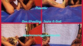 Arm Wrestling: Sasha VS Andï wmv