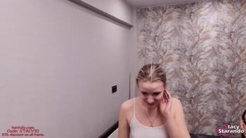 Stacy Starando's Threesome Delight: Two Teen (18+) Sluts & A Realistic Sex Doll
