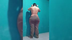 Big Booty College shemale