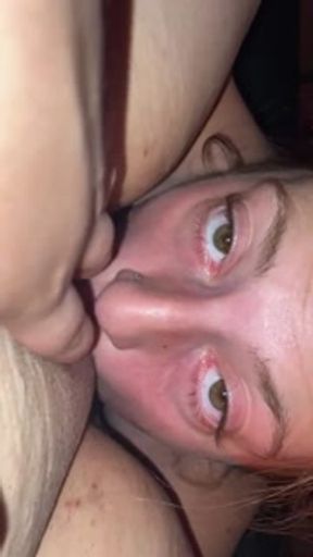Sucking and Licking A Big Clit Sexy Lesbian Close Up