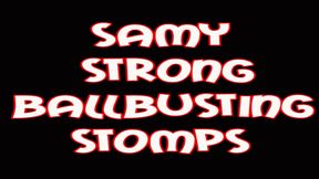 Samy strong ballbusting stomps