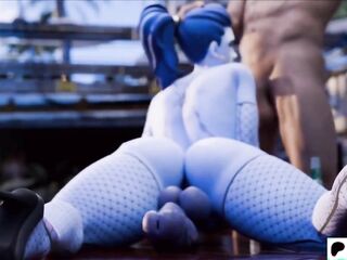 HUTANARI WIDOWMAKER ORAL JOB HOTTEST ANIMATION OVERWATCH