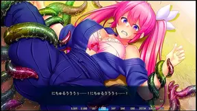 Magical Maiden Seduces Heroine in Steamy Enchanting Lesbian Tryst