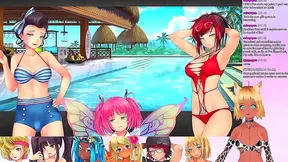 Neko Fuels Hot Three-Way Romance During Wild Anime Streaming Night