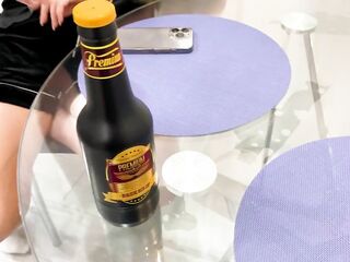 MILF stepmom caught her stepson masturbating and 3 days later banged him