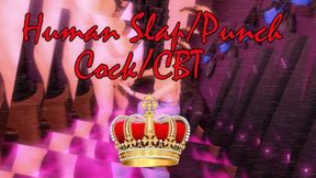 HUMAN SLAP/PUNCH COCK CBT!