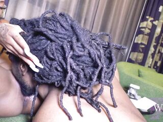 Nubian Princess IG HoneyBezzy97 Banging and giving Mouth BBY